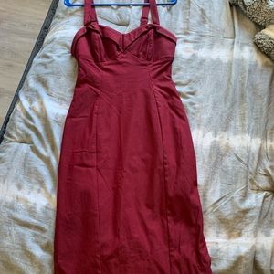 Vixen by Micheline Pitt burgundy maneater